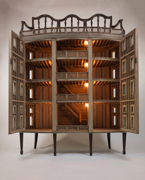 建築模型のような家具