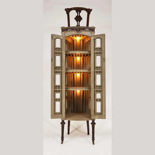 建築模型のような家具