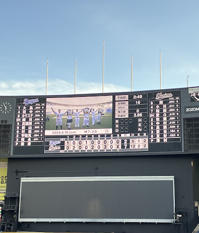 応援しているロッテも快勝