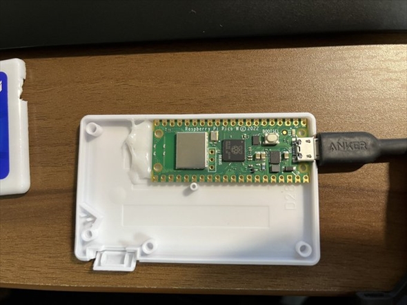ミンティアケースにラズパイを組み込んで作った“親生存確認装置”