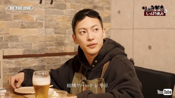 RYOKI&SOTAのしっぽり飲みの三山凌輝さん