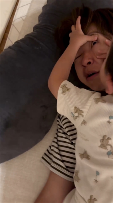 パパと息子の寝かしつけの習慣