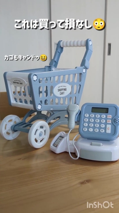 ミニレジスターとカート