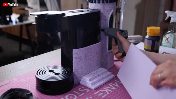 発泡スチロールを接着