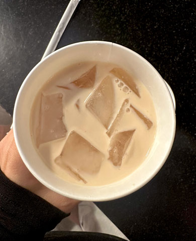 スターバックスでカスタムメイドしたミルクティー