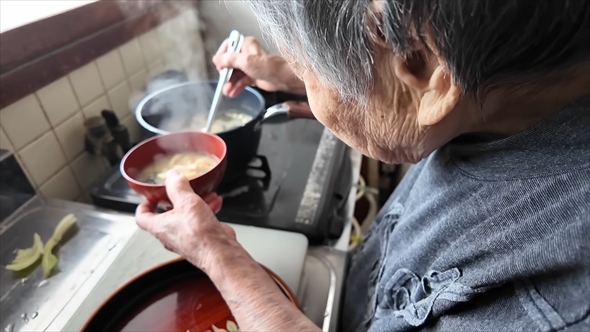 100歳のおばあちゃんが作る朝食