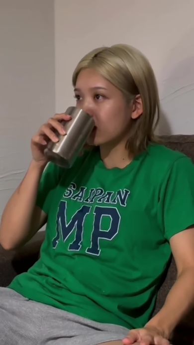 運動神経抜群だけど飲むのは苦手な妻