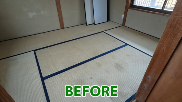 ボロ 戸建て 一軒丸ごと DIY リフォーム ビフォーアフター 古い 和室