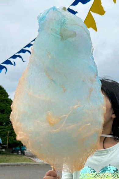 大きなわたあめ