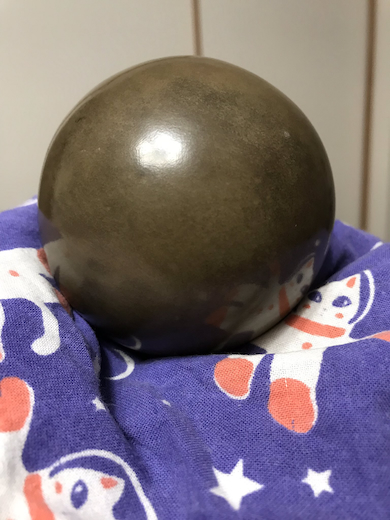 光る泥だんご