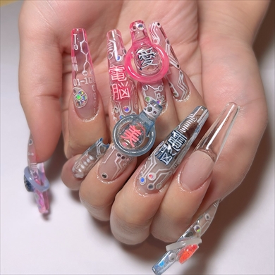 サイバーパンクネイル