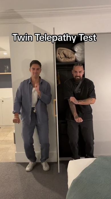 双子のシンクロテスト