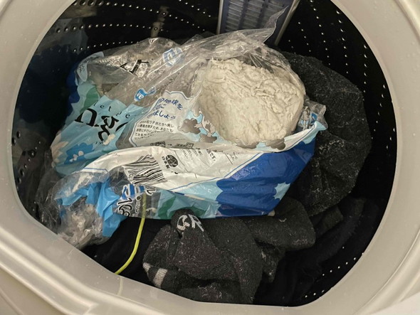 トイペを衣類と洗濯
