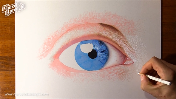 リアルな目を描くチュートリアル動画