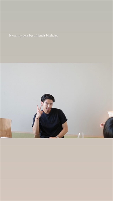 賀来賢人の誕生日にお祝いする榮倉奈々