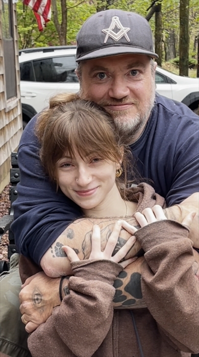 仲良しな父親と娘の15年後