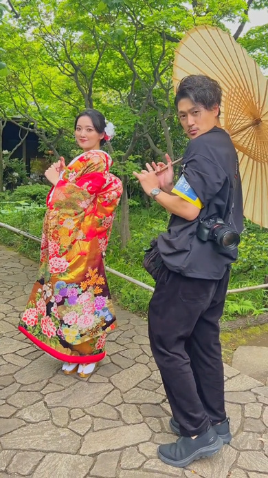 プロフォトグラファー ポージング 指導 結婚式 前撮り カメラマン 撮影