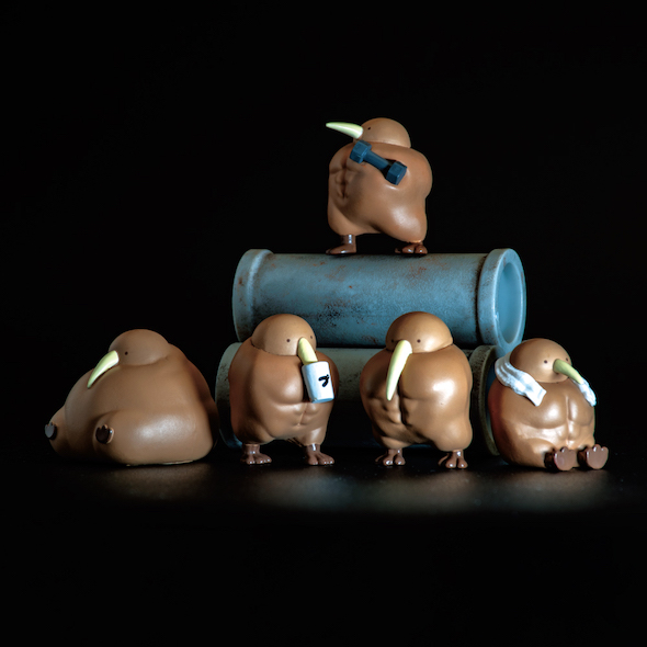 ムキムキーウィ 筋肉 フィギュア