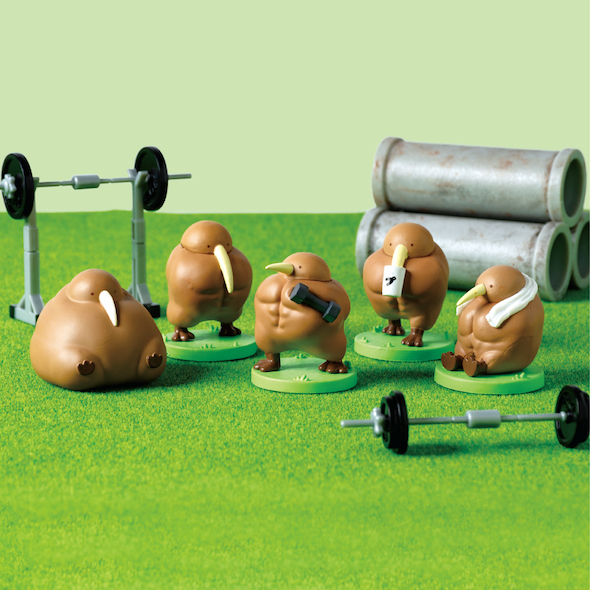 ムキムキーウィ 筋肉 フィギュア