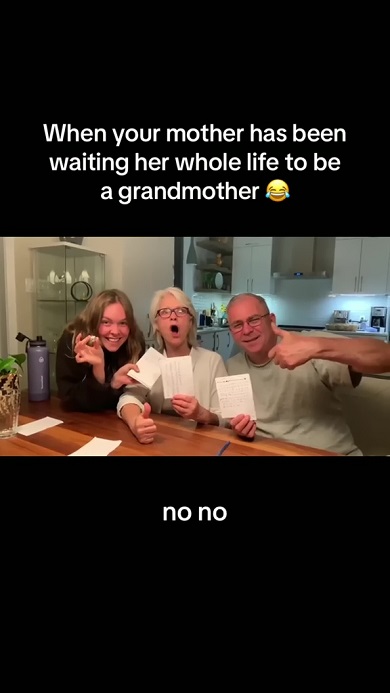 おばあちゃんになりたいと思っていた母が娘の妊娠を知った瞬間