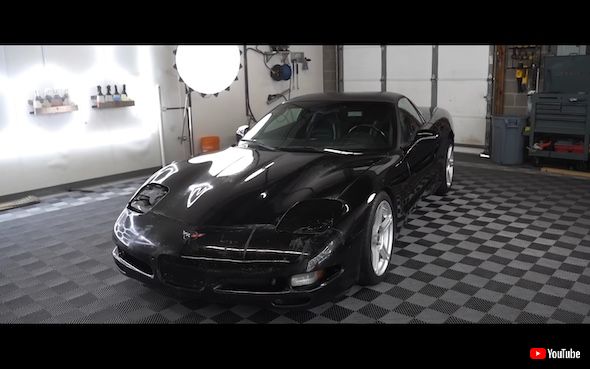 コルベット シボレー 洗車