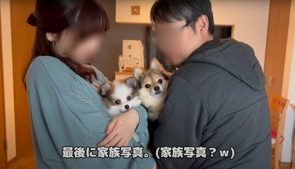 犬好き夫婦にサプライズ