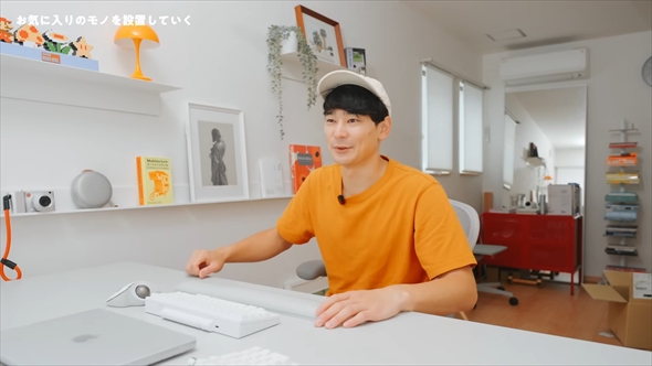 あとはアイテムを並べるだけ