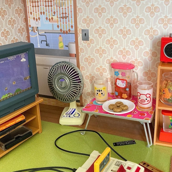 ミニチュアフィギュア 昭和レトロ ファミコン