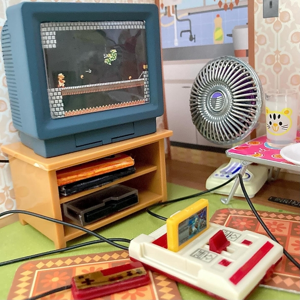 ミニチュアフィギュア 昭和レトロ ファミコン