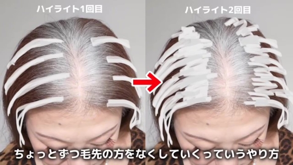 ハイライトを入れるイメージ画像