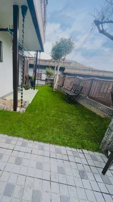 前庭DIYアフター