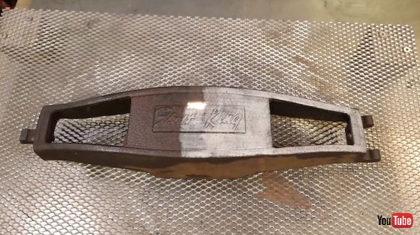 レーザークリーナーでサビ落とし