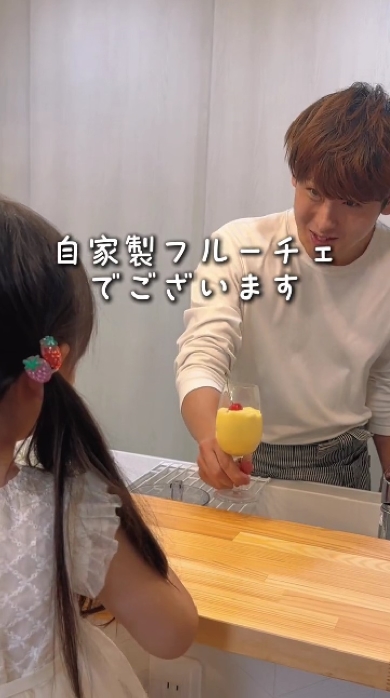 自家製フルーチェ