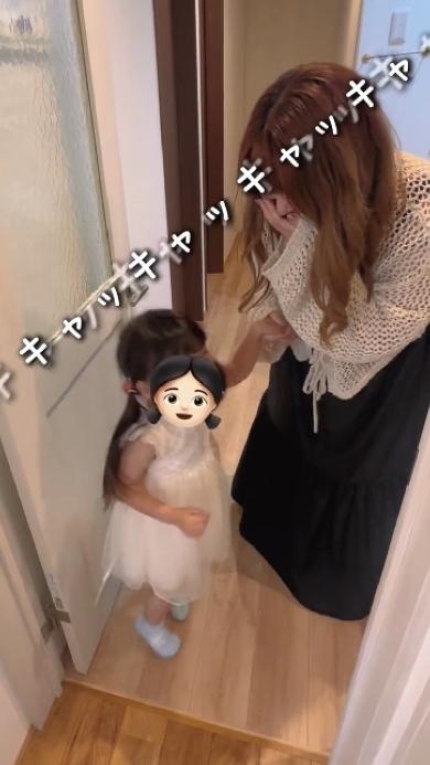 テンションが上がる姪っ子