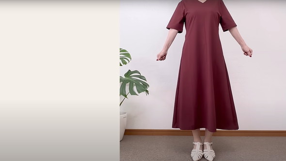 ユニクロワンピコーデ