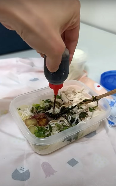 そうめん冷凍弁当