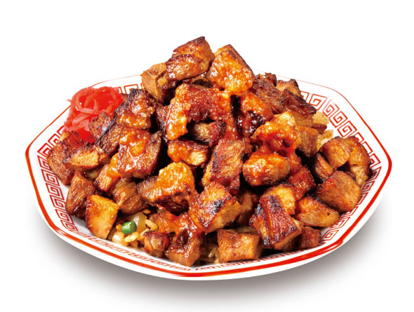 ニンニク肉肉肉チャーハン