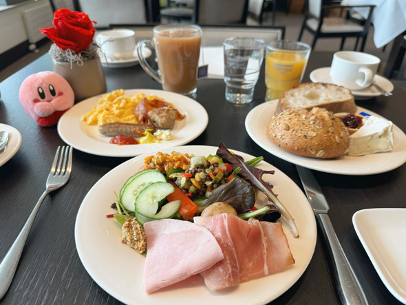 叔母 ドイツ 海外 出張 写真 カービィ ぬいぐるみ 一緒