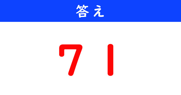ねとらぼ　今日の計算