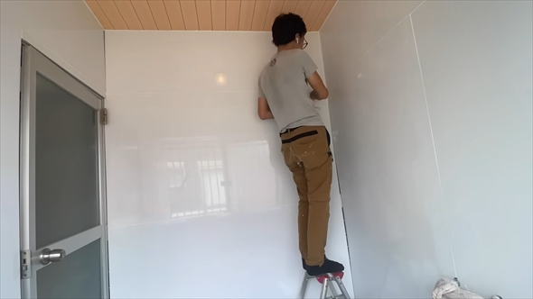 70万円で購入した戸建ての浴室を4万円でリフォーム