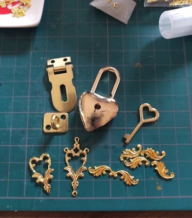 夢の宝石箱を作るために購入した鍵