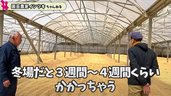 鹿沼土の採掘現場