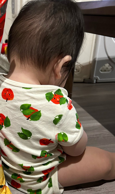 息子 座高が同じくらい ポテチ 比較 カルビー ポテトチップス SUPER BIG 大きい ビッグサイズ