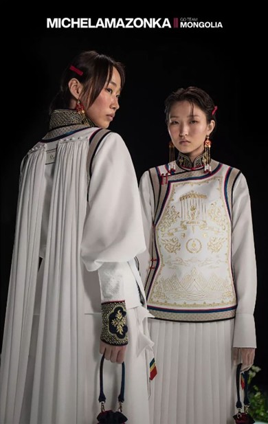 モンゴルのパリ五輪ユニホーム