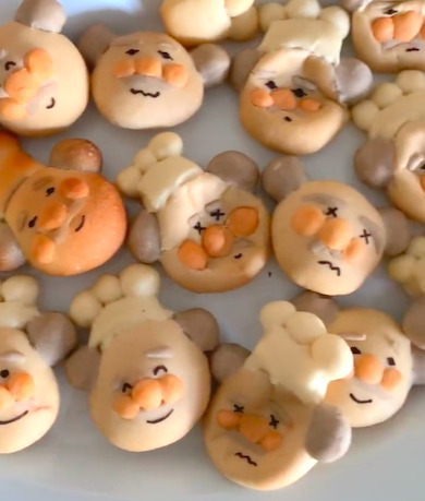 アンパンマンのパンを切ったら……