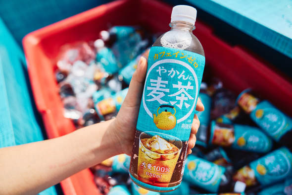 【PR】 やかんの麦茶 日本コカ·コーラ ／ 巨大やかんカー 無料サンプリングイベント