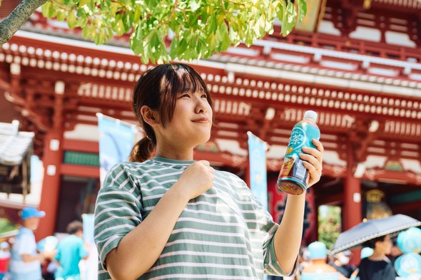 【PR】 やかんの麦茶 日本コカ·コーラ ／ 巨大やかんカー 無料サンプリングイベント