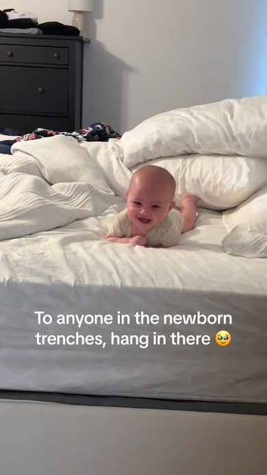 笑顔の赤ちゃん