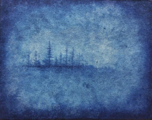 池山れいさんの日本画作品