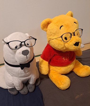 メガネホルダー ぬいぐるみ